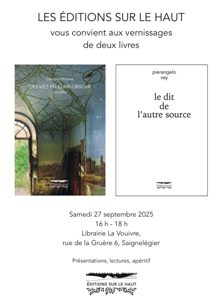  Claudine Houriet et Pier-Angelo Vay
